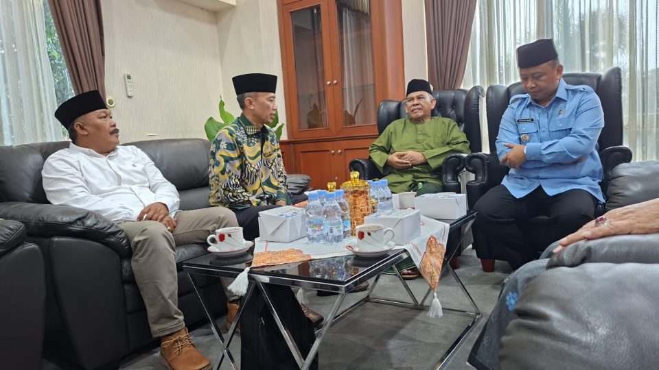 Wujudkan Kolaborasi untuk Umat, PCNU Kota Depok Audiensi dengan Wali Kota Supian Suri-1