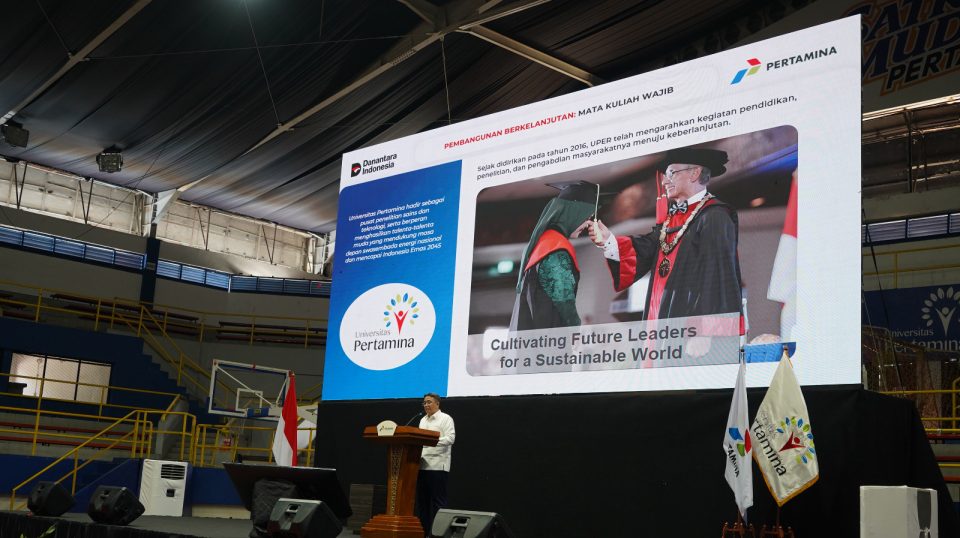 1.400 Mahasiswa Baru Universitas Pertamina (UPER) Resmi Dilantik