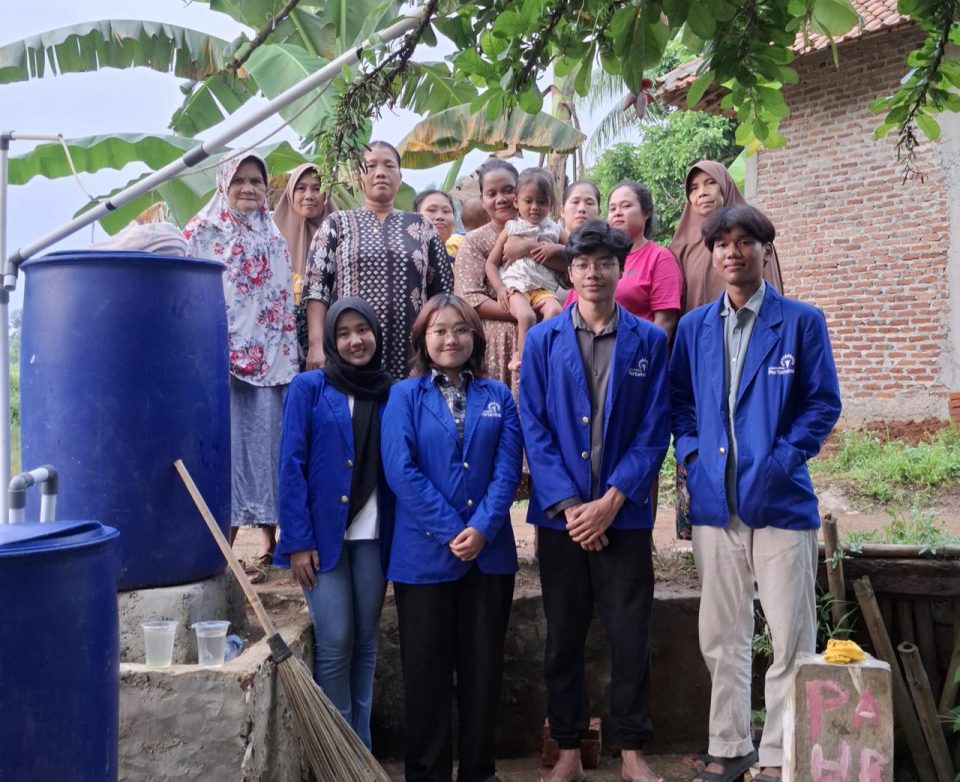 Mahasiswa UPER Kembangkan Sistem Sanitasi Barengkok di Desa Barengkok, Kabupaten Bogor