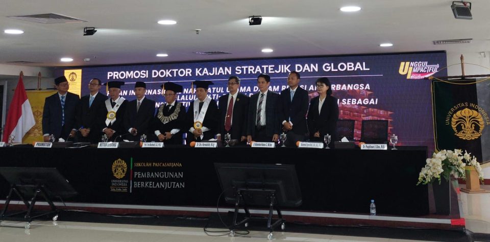 Ketua NU Depok Raih Gelar Doktor Presentasikan Peran NU Di Mata Dunia