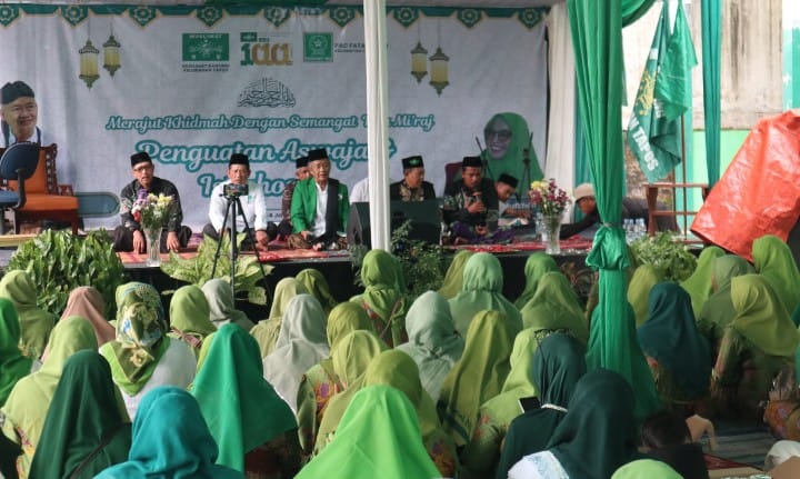 Fatayat dan Muslimat Tapos Perkuat Aswaja di SMP Islam Nurus Skhi