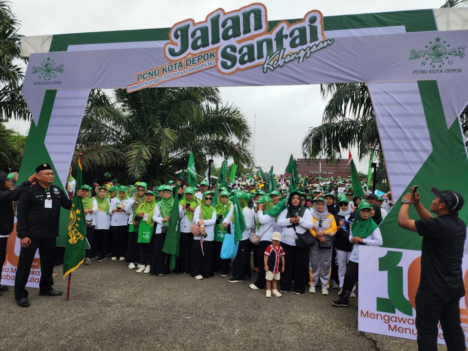 Ribuan Peserta Padati Jalan Santai Kebangsaan PCNU Kota Depok